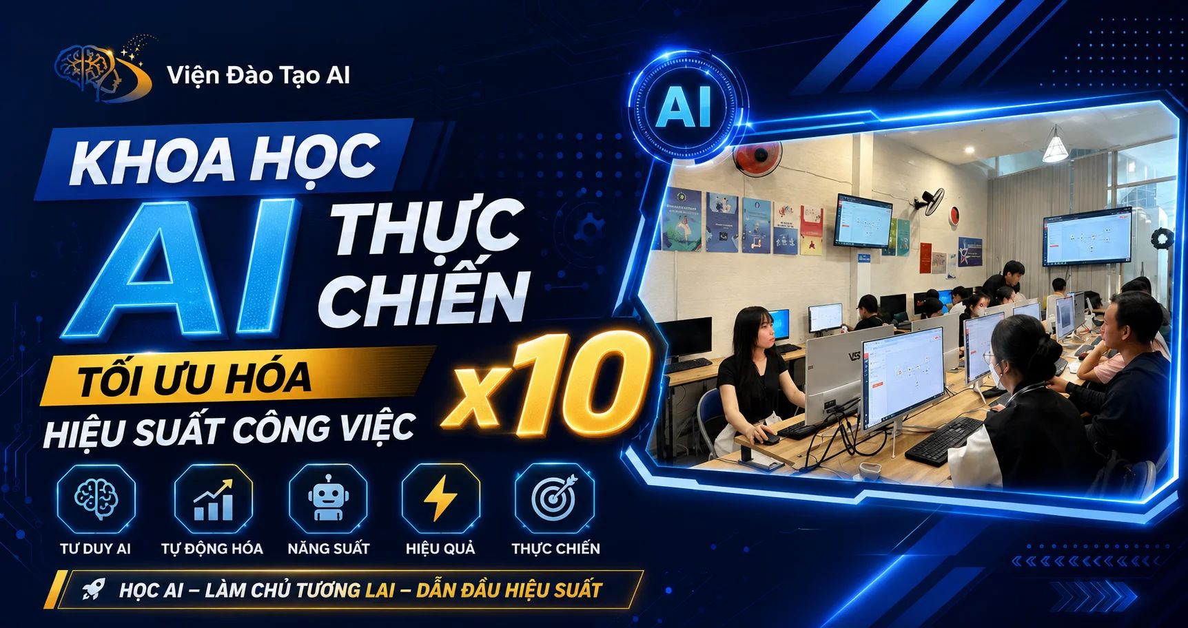 Khoa Học AI Thực Chiến: Tối Ưu Hóa Hiệu Suất Công Việc X10