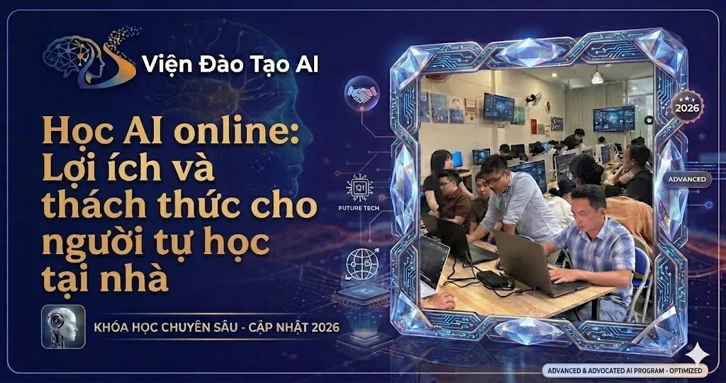 Học AI online Lợi ích và thách thức cho người tự học tại nhà