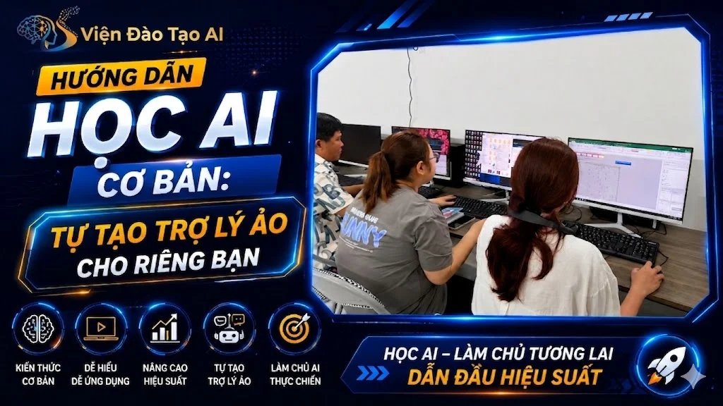 Hướng Dẫn Học AI Cơ Bản: Tự Tạo Trợ Lý Ảo Cho Riêng Bạn