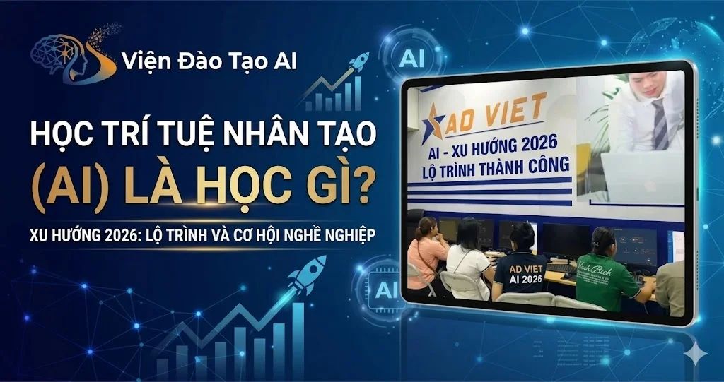 Học Trí Tuệ Nhân Tạo (AI) Là Học Gì? Xu Hướng 2026
