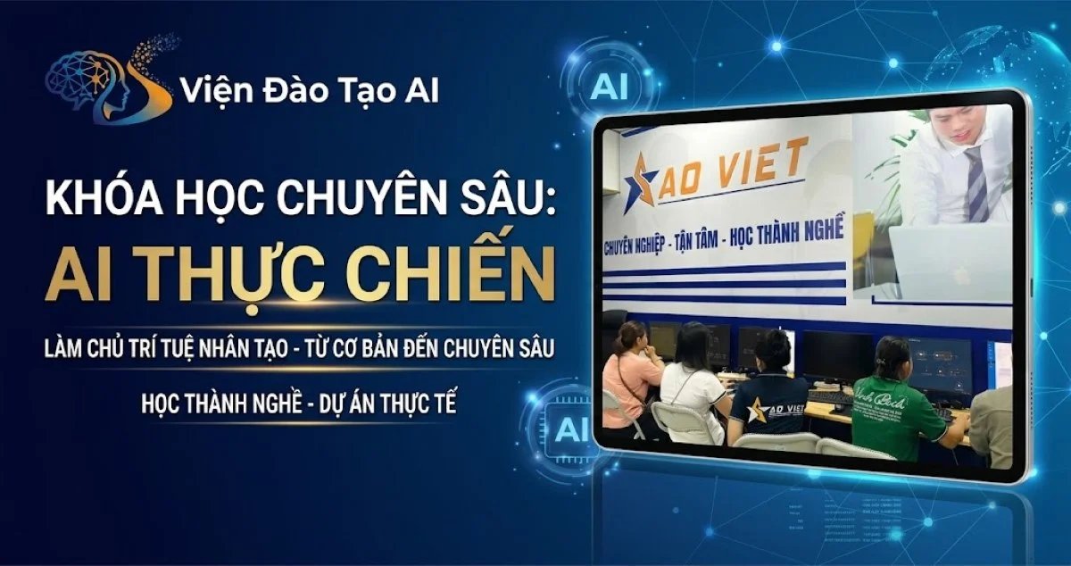 Khóa học AI Toàn Diện: Từ Cơ Bản Đến Chuyên Sâu AI Engineer